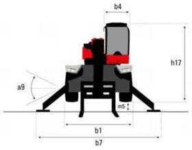 chariot telescopique rotatif 26m avec stabilsateurs 1