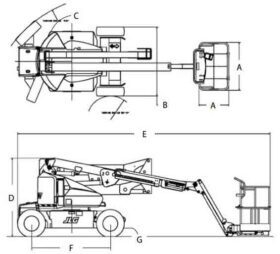 nacelle articulee electrique 16m 2