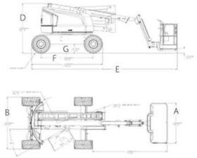 nacelle articulee thermique 16 m (450aj) 2