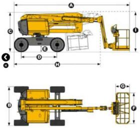 nacelle articulee thermique 16m 1