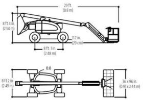 nacelle articulee thermique 20m 1