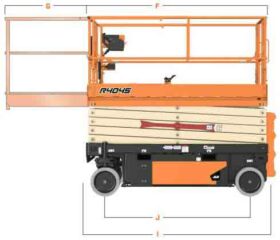 plate forme electrique 14m 2